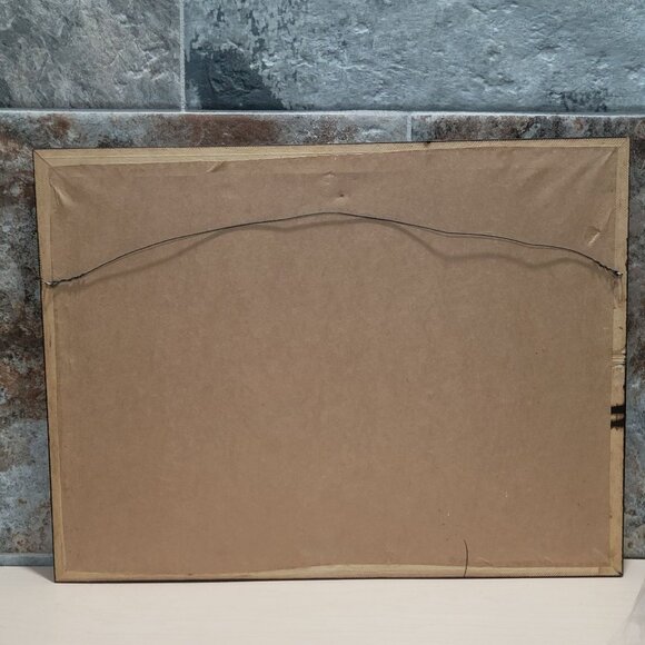 Vintage Framed Art Print Remington Wildlife Art Beecham Mallards in Flight - Picture 2 of 9